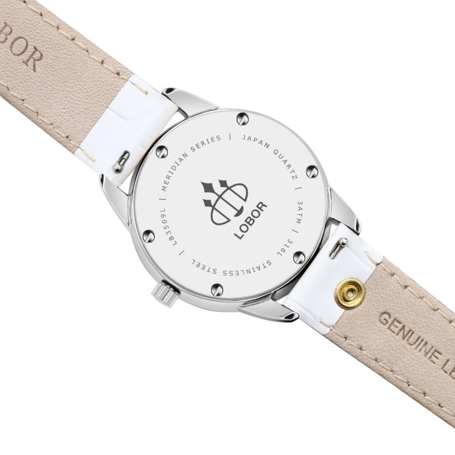 White moonphase watch for women