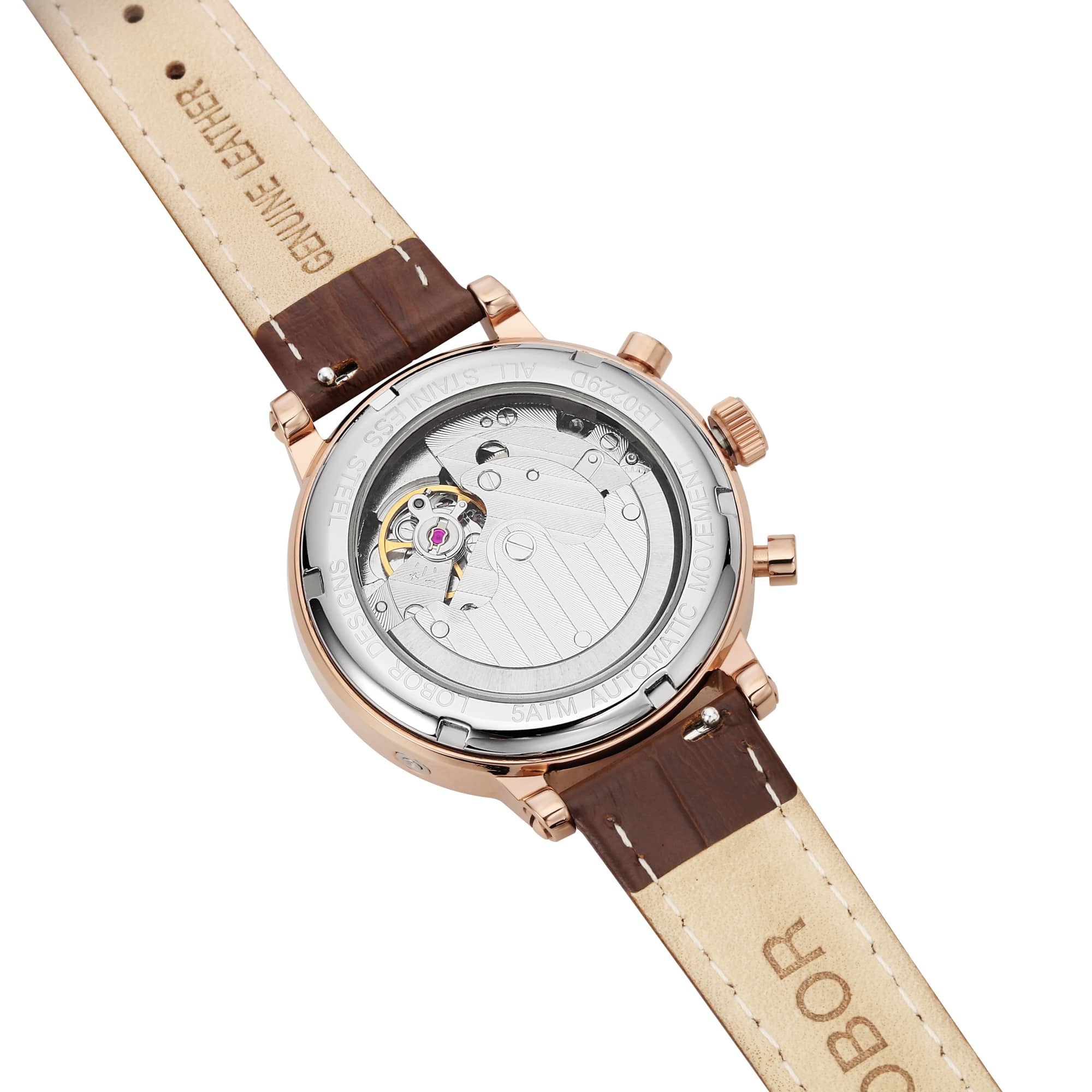 Brown moonphase watch for women