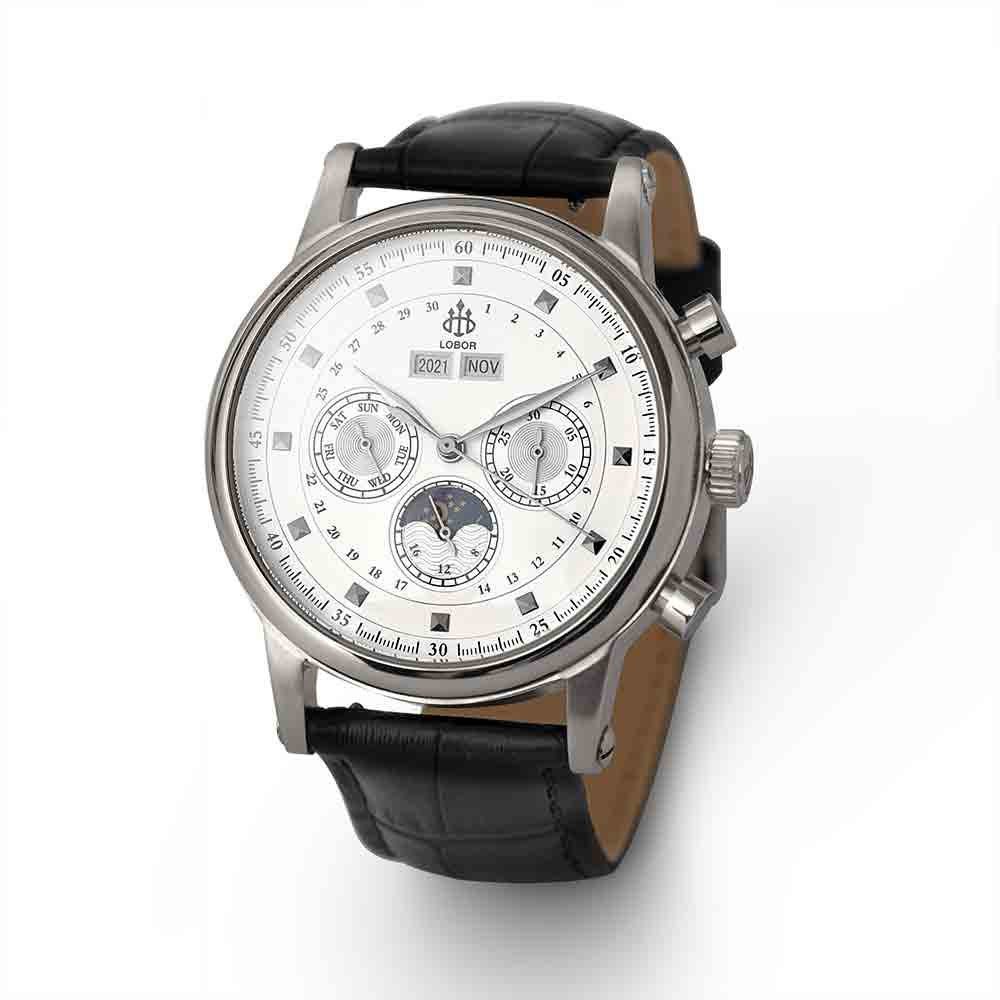 Black moonphase watch for women