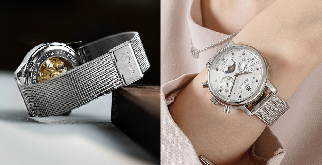 Stainless Steel Mesh Watches For Summer: Breathable, Minimal & Comfortable Design