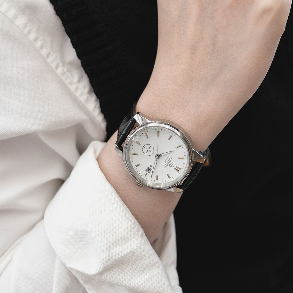 Black automatic watches for men