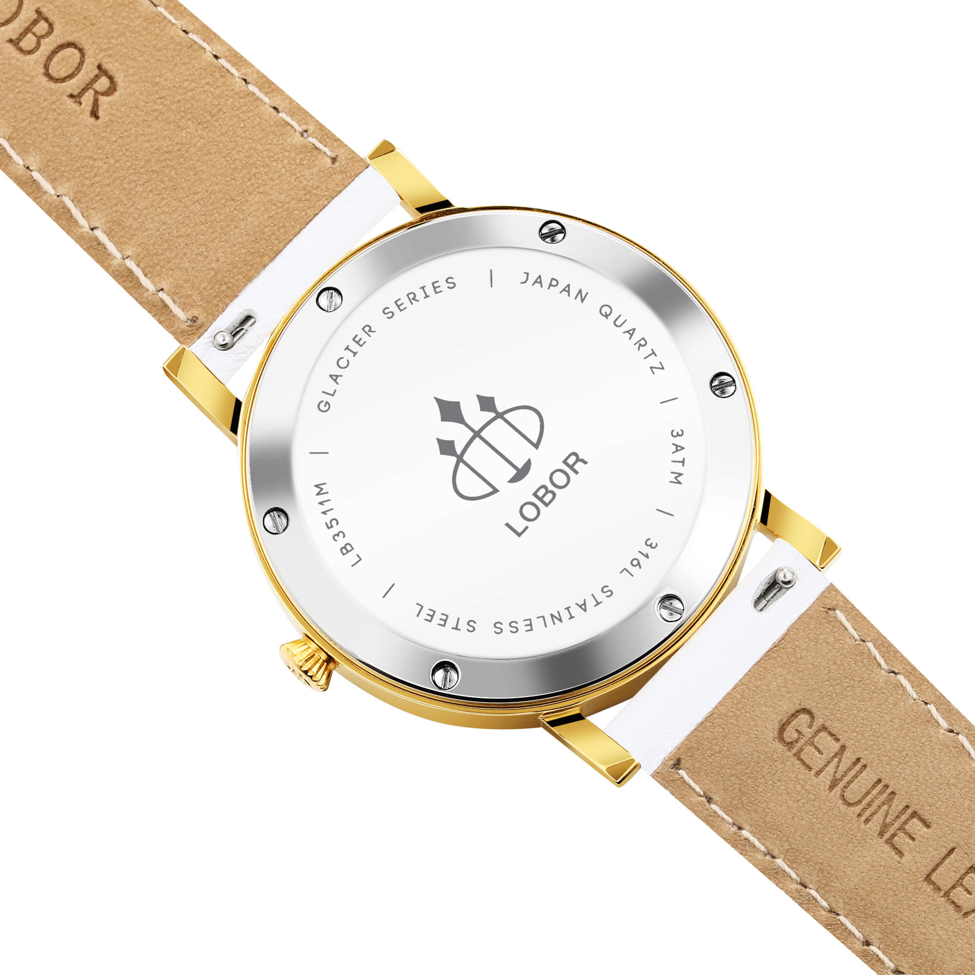 Glacier Pio White 40mm